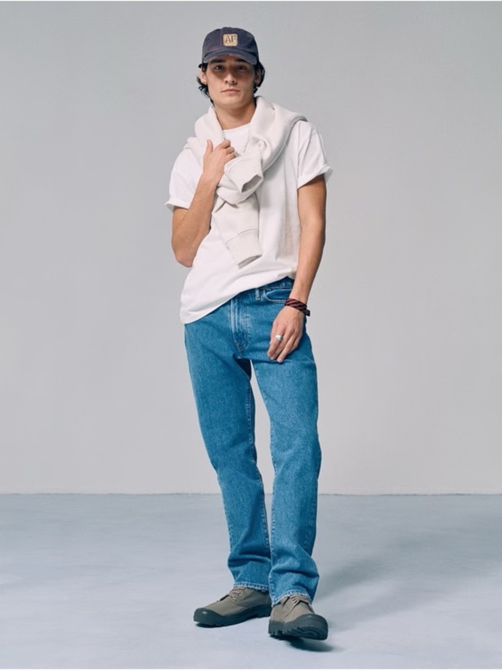 Abercrombie & Fitch Men’s Straight Jeans in Blue